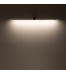 Wall lamps over the mirror - Nowodvorski SPIN LED S Wall Wall lamp Picture wall lamp Max power 9W LED Black 10368 - product 2
