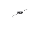 Wall lamps over the mirror - Nowodvorski SPIN LED S Wall Wall lamp Picture wall lamp Max power 9W LED Black 10368 - product 3