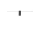 Wall lamps over the mirror - Nowodvorski SPIN LED S Wall Wall lamp Picture wall lamp Max power 9W LED Black 10368 - product 4