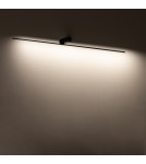 Wall lamps over the mirror - Nowodvorski SPIN LED M Wall Wall lamp Picture wall lamp Max wattage 14W LED Black 10370 - product 2
