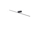 Wall lamps over the mirror - Nowodvorski SPIN LED M Wall Wall lamp Picture wall lamp Max wattage 14W LED Black 10370 - product 3