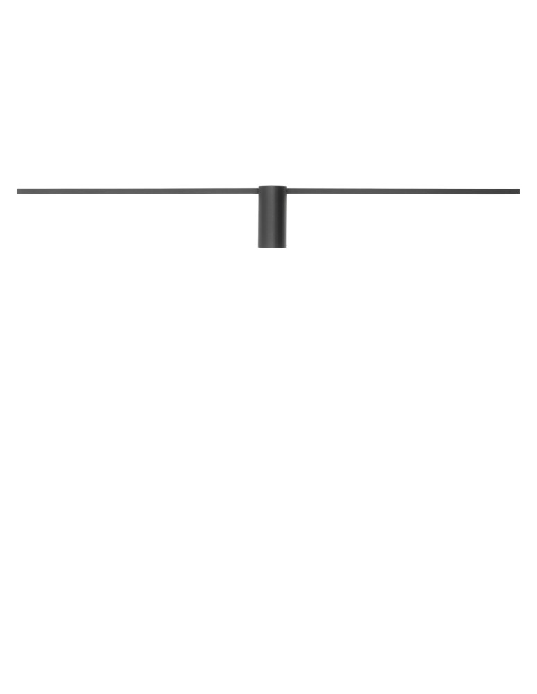 Wall lamps over the mirror - Nowodvorski SPIN LED M Wall Wall lamp Picture wall lamp Max wattage 14W LED Black 10370 - product kolory-swiatla.pl 4