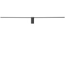 Wall lamps over the mirror - Nowodvorski SPIN LED L Wall Mounted picture wall lamp Max wattage 12W LED Black 10371 - product 3