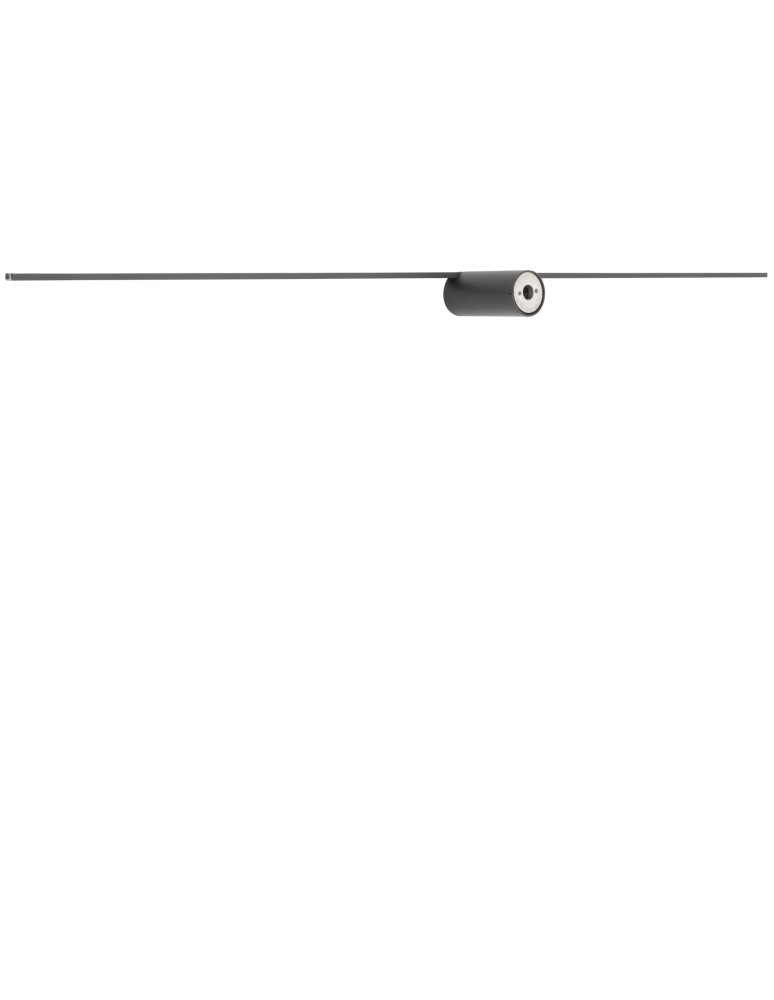 Wall lamps over the mirror - Nowodvorski SPIN LED L Wall Mounted picture wall lamp Max wattage 12W LED Black 10371 - product kolory-swiatla.pl 5