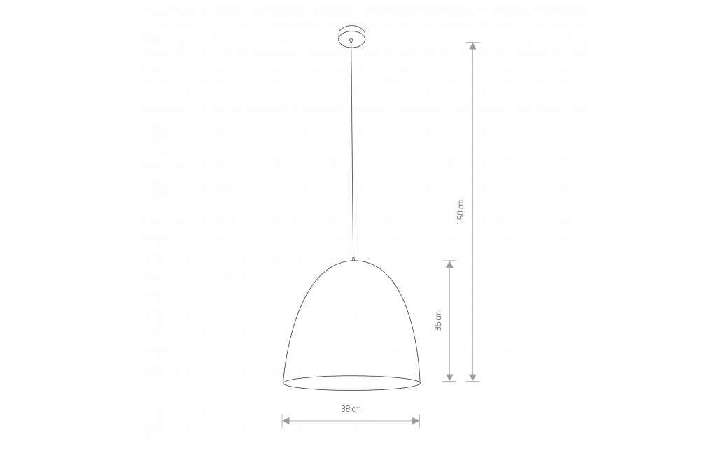 Nowodvorski EGG Black/Copper M Sufitowa Wisząca Max moc 40W E27 Czarny 10318