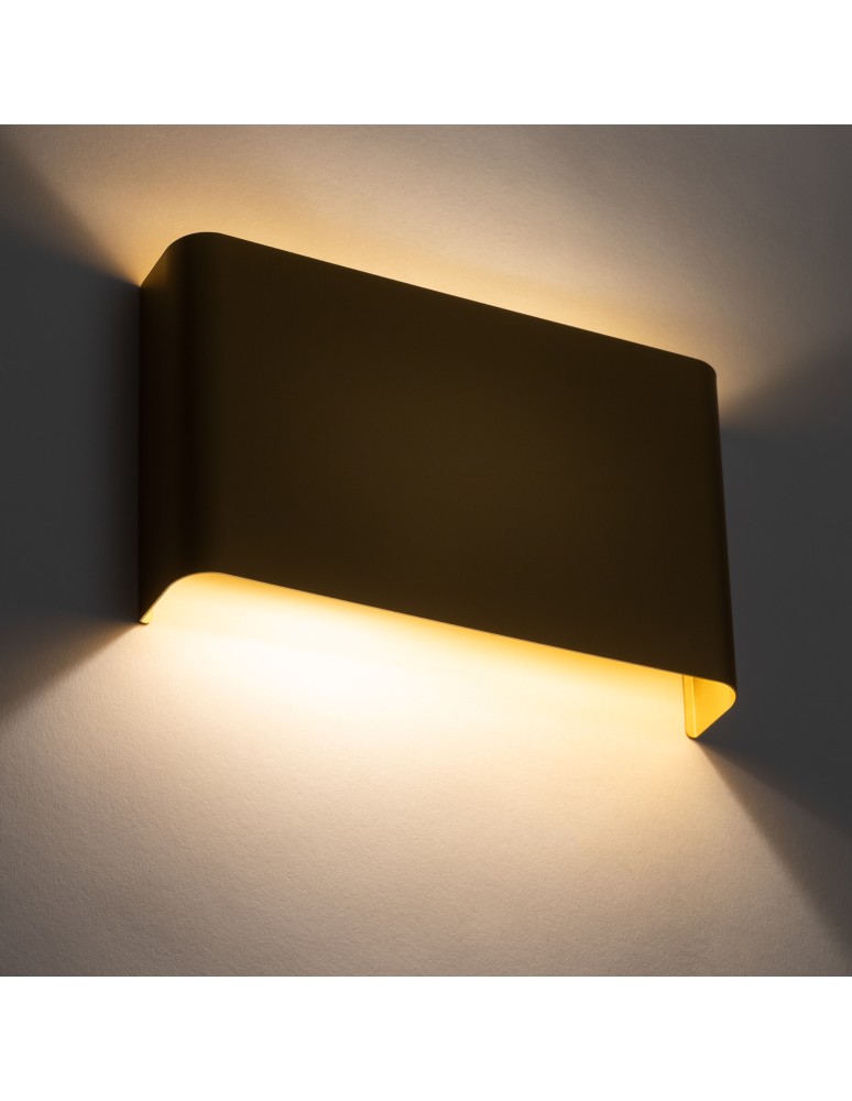 Wall lamps - Nowodvorski HAGA Wall Wall lamp Max wattage 10W only LED G9 Gold 10456 - product kolory-swiatla.pl 1
