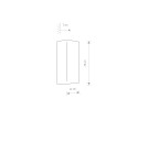Wall lamps - Nowodvorski BERGEN Wall lamp Max wattage 10W only LED GU10 Gold 10455 - product 6