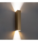 Wall lamps - Nowodvorski MALMO Wall lamp Max wattage 10W only LED GU10 Gold 10457 - product 1