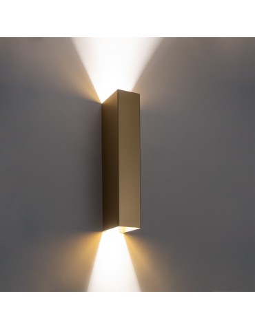 Nowodvorski MALMO  Ścienna Kinkiet Max moc 10W only LED GU10 Złoty 10457
