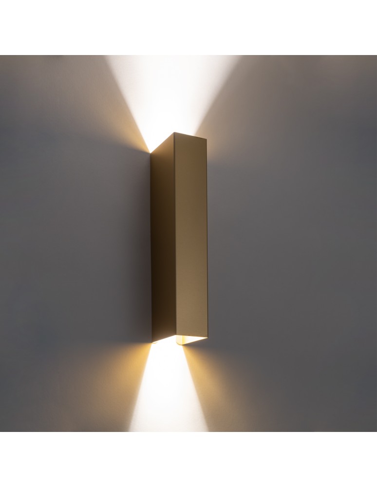 Wall lamps - Nowodvorski MALMO Wall lamp Max wattage 10W only LED GU10 Gold 10457 - product kolory-swiatla.pl 1