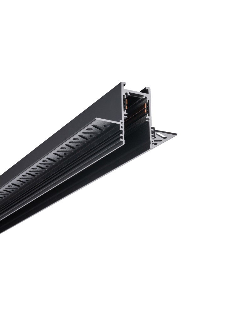 Magnetic rails - Nowodvorski LVM RECESSED TRACK 2M Customizable LVM Track System Rail System Black 10157 - product kolory-swiatla.pl 1