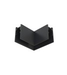Accessories for magnetic busbars - Nowodvorski LVM HORIZONTAL CORNER Customizable LVM Track System Surface Accessories Black 10164. - product 1
