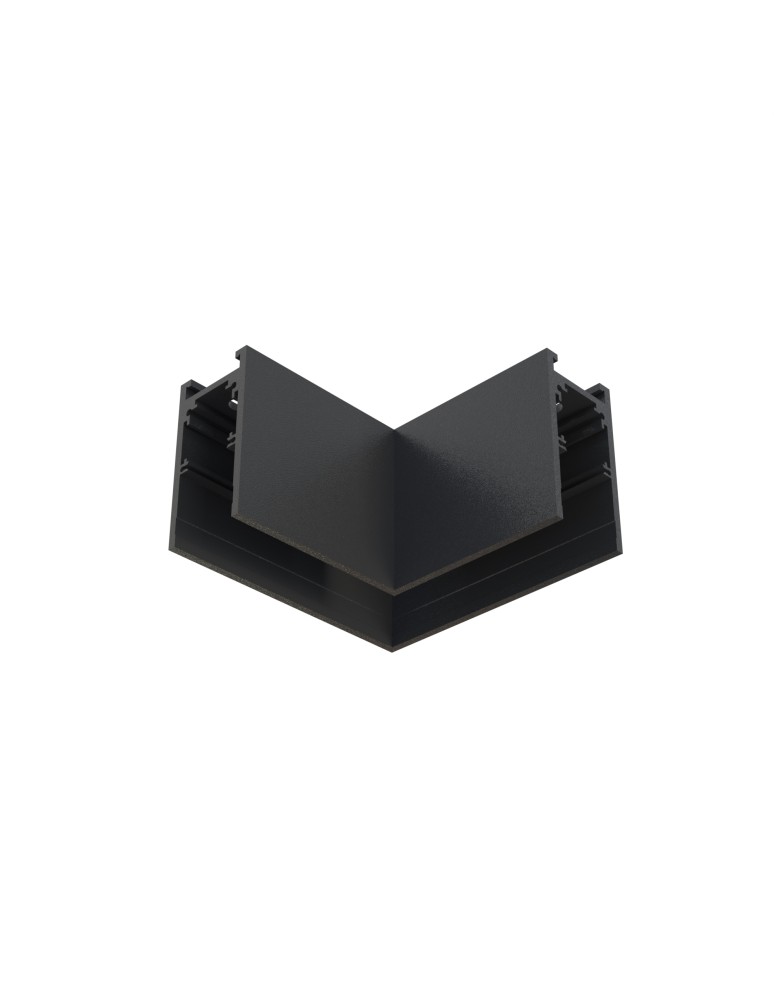 Accessories for magnetic busbars - Nowodvorski LVM HORIZONTAL CORNER Customizable LVM Track System Surface Accessories Black 10164. - product kolory-swiatla.pl 1