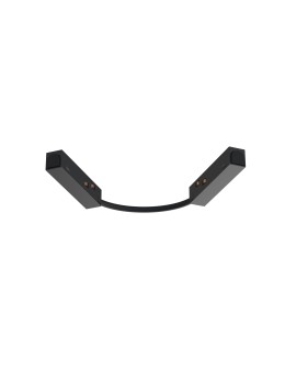 Nowodvorski LVM CORNER CONDUCTIVE MODULE LVM Track System Configurable Surface Accessories Max power 6A Black 10166