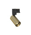 Lamps for 3-phase busbars - Nowodvorski CTLS MONO Commercial Lighting Customizable Systems LED Lamp Max wattage 10W only LED GU10 Brass 10237 - product 1