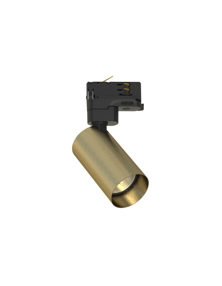 Lamps for 3-phase busbars - Nowodvorski CTLS MONO Commercial Lighting Customizable Systems LED Lamp Max wattage 10W only LED GU10 Brass 10237 - product kolory-swiatla.pl 1