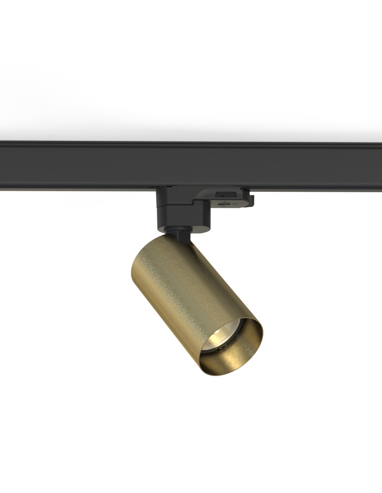Lamps for 3-phase busbars - Nowodvorski CTLS MONO Commercial Lighting Customizable Systems LED Lamp Max wattage 10W only LED GU10 Brass 10237 - product kolory-swiatla.pl 2