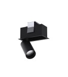 Recessed ceiling spotlights - Nowodvorski MONO DEEP Flush Mounted Spot Max wattage 10W only LED GU10 Black 10458 - product 1