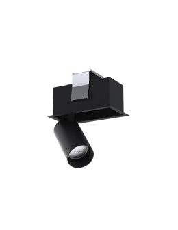 Nowodvorski MONO DEEP Flush Mounted Spot Max wattage 10W only LED GU10 Black 10458