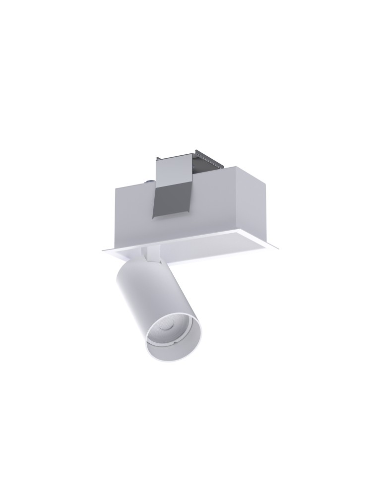 Recessed ceiling spotlights - Nowodvorski MONO DEEP Flush Mounted Spot Max wattage 10W only LED GU10 White 10464 - product kolory-swiatla.pl 1
