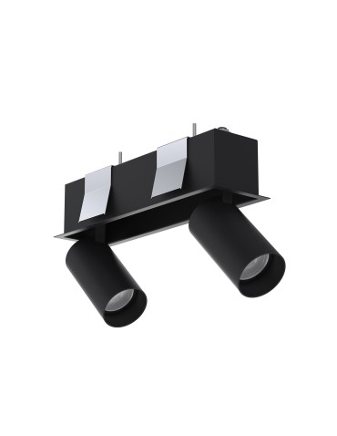 Nowodvorski MONO DEEP Flush Mounted Spot Max wattage 10W only LED GU10 Black 10460