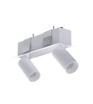 Recessed ceiling spotlights - Nowodvorski MONO DEEP Flush Mounted Spot Max wattage 10W only LED GU10 White 10465 - product 1