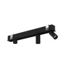 Recessed ceiling spotlights - Nowodvorski MONO DEEP Flush Mounted Spot Max wattage 10W only LED GU10 Black 10461 - product 1