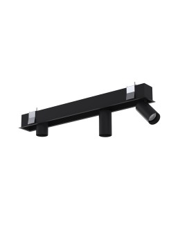 Nowodvorski MONO DEEP Flush Mounted Spot Max wattage 10W only LED GU10 Black 10461