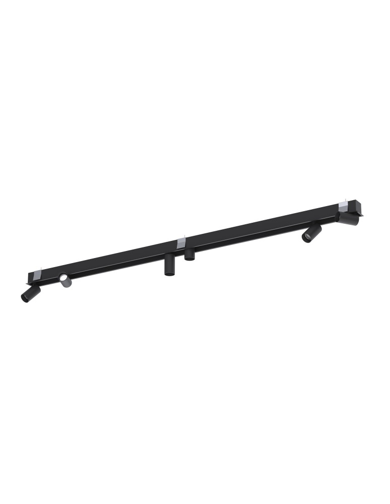 Recessed ceiling spotlights - Nowodvorski MONO DEEP Flush Mounted Spot Max wattage 10W only LED GU10 Black 10463 - product kolory-swiatla.pl 1