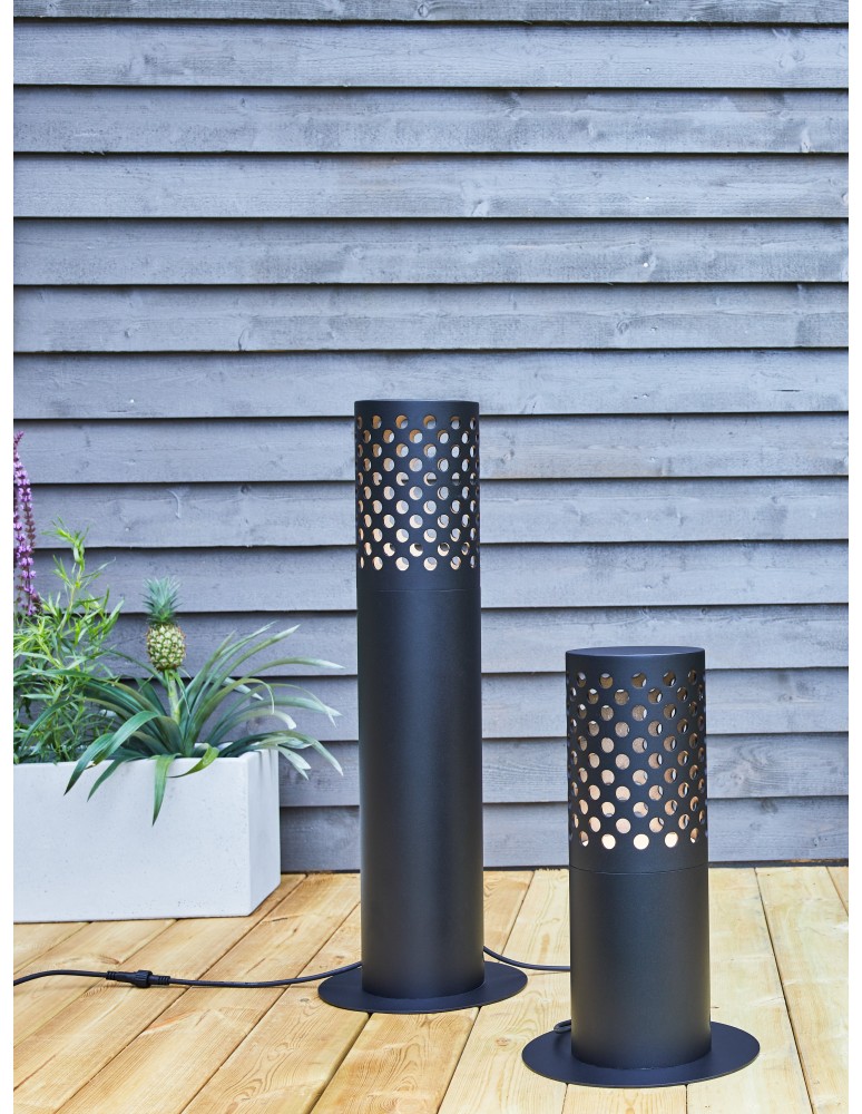 Markslojd GARDEN24 lamps - Markslojd GARDEN 24 POLE LED 1x6W 3000K IP44 black 108174 - product kolory-swiatla.pl 4