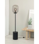 Loft floor lamps - industrial - Markslojd BROOKLYN 1L Floor E27 1x40W black/smoke 108425 - product 2