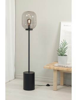 Markslojd BROOKLYN 1L Podłogowa E27 1x40W czarny/dymiony 108425 - produkt 2