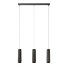 Pendant lamps on a strip - Markslojd COSTILLA Pendant GU10 3x7W grey 108473 - product 1