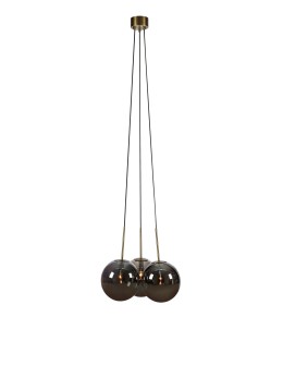 Markslojd DIONE Pendant E14 3x40W antique gold/smoke 108417