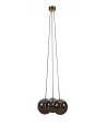 Markslojd DIONE Pendant E14 3x40W antique gold/smoke 108417