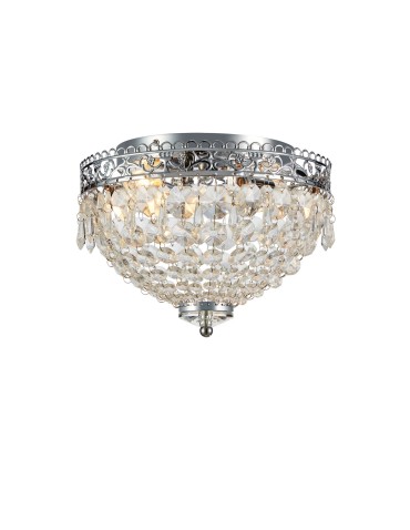 Markslojd JOLINE Ceiling E14 2x40W IP21 chrome/transparent 108423