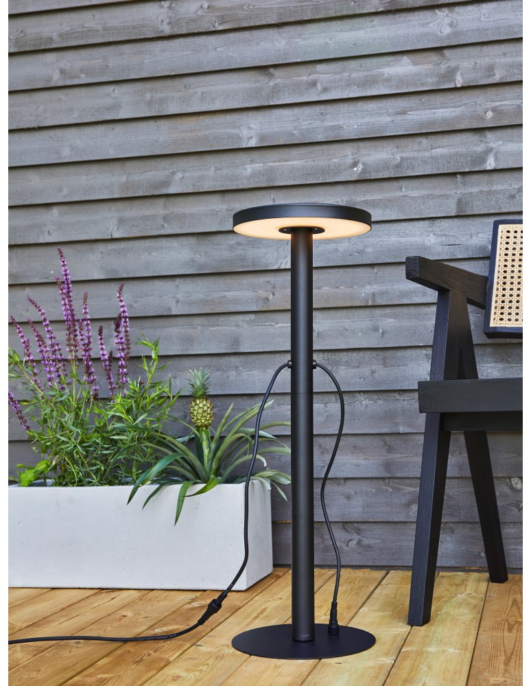 Markslojd GARDEN24 lamps - Markslojd GARDEN 24 PLANT Standing Lamp 1x5W 3000K IP44 black 108173 - product kolory-swiatla.pl 4