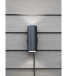 Markslojd GARDEN24 lamps - Markslojd GARDEN 24 CYLINDER WALL Outdoor wall lamp 2x3W 3000K IP44 black 108169. - product 3