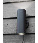 Markslojd GARDEN24 lamps - Markslojd GARDEN 24 CYLINDER WALL Outdoor wall lamp 2x3W 3000K IP44 black 108169. - product 4