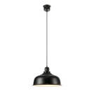 Pendant lamps - Markslojd PORT 1L Pendant 1x40W IP20 black 108426 - product 1