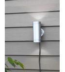 Markslojd GARDEN24 lamps - Markslojd GARDEN 24 CYLINDER WALL Outdoor wall lamp 2x3W 3000K IP44 aluminum/aluminum 108170 - product 2