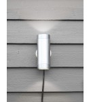 Markslojd GARDEN24 lamps - Markslojd GARDEN 24 CYLINDER WALL Outdoor wall lamp 2x3W 3000K IP44 aluminum/aluminum 108170 - product 3
