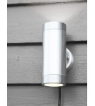 Markslojd GARDEN24 lamps - Markslojd GARDEN 24 CYLINDER WALL Outdoor wall lamp 2x3W 3000K IP44 aluminum/aluminum 108170 - product 4