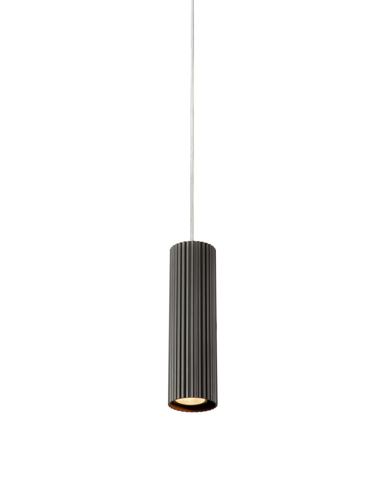 Pendant lamps - Markslojd COSTILLA 1L Pendant 1x7W transparent/grey 108472 - product kolory-swiatla.pl 1