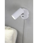 Scandinavian style wall lamps - Markslojd COSTILLA 1L Wall lamp 1x7W white 108460 - product 2