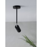 Ceiling spotlights - Markslojd TORINO 1L Pendant 1x7W black 108476 - product 2