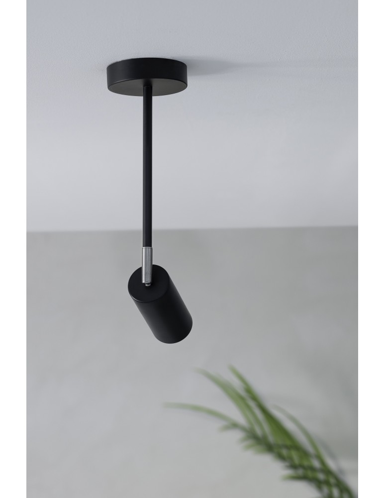 Ceiling spotlights - Markslojd TORINO 1L Pendant 1x7W black 108476 - product kolory-swiatla.pl 2