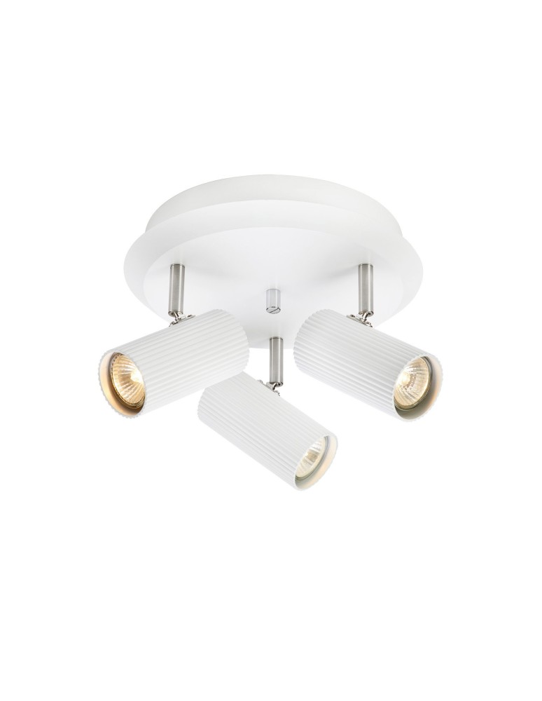 Spotlight ceiling lamps - Markslojd COSTILLA 3L Ceiling light 3x7W white 108464 - product kolory-swiatla.pl 1