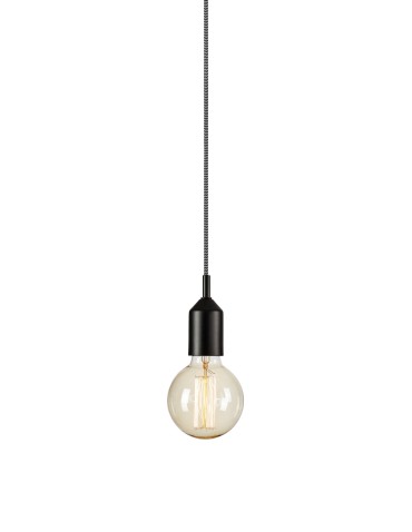 Markslojd BRONX 1L Pendant 1x40W black108451