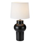 Classic table lamps - Markslojd SHAPE 1L Table lamp 1x40W black/white 108449 - product 1